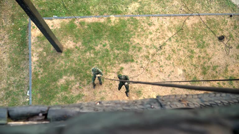 Hanging Rope Army 64 Soldier Climbing Rope Stock Videos, Footage, & 4K Video Clips ...