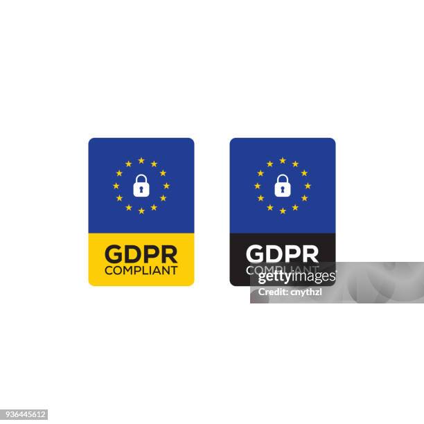 general data protection regulation - obedience stock illustrations