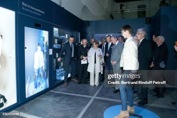 Director of "Quai des Savoirs", Laurent Chicoineau, Prefect of the Occitan region and prefect of Haute-Garonne, Pascal Mailhos, LL.AA.RR. Grand-Duc...