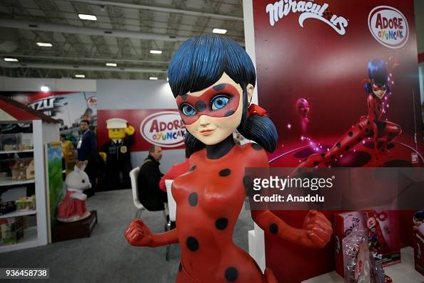 A cartoon character Ladybug from; Miraculous: 