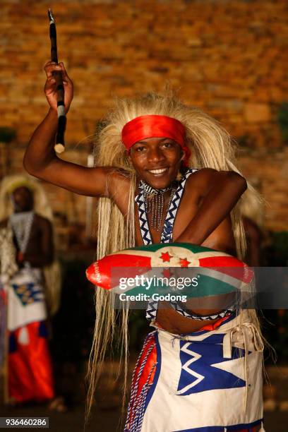 Show at Ndere cultural center, Kampala. Uganda.