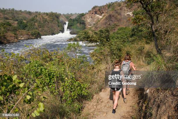 Trek along Murchison falls, Uganda. Uganda.