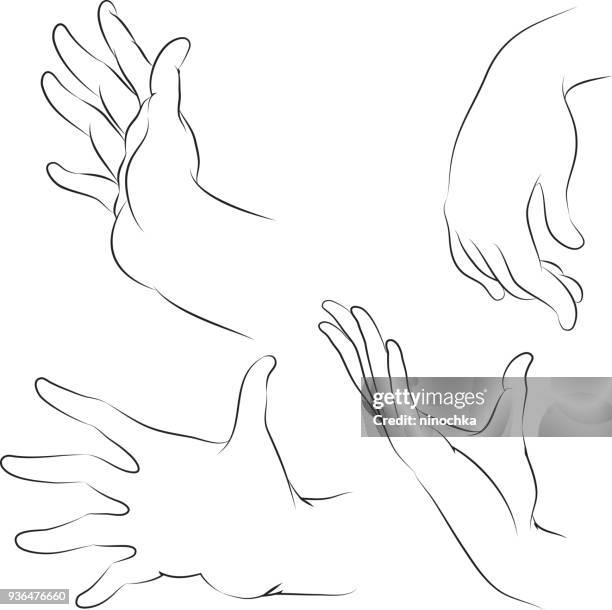 menschliche arme - handgelenk stock-grafiken, -clipart, -cartoons und -symbole