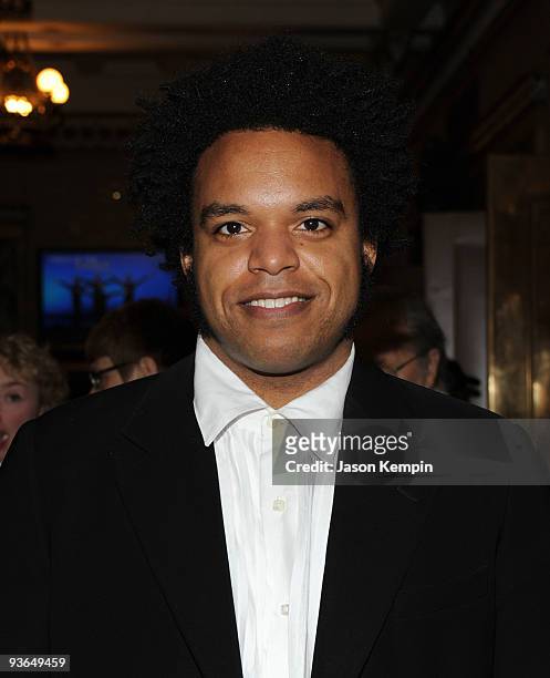 Pianist Eric Lewis attends the Alvin Ailey Opening Night Gala Performance at the New York City Center on December 2, 2009 in New York City.