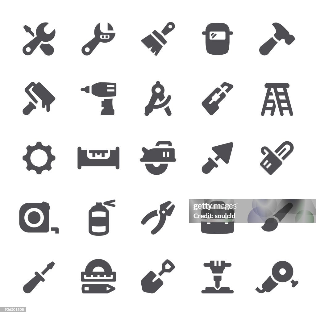 Work Tools Icons