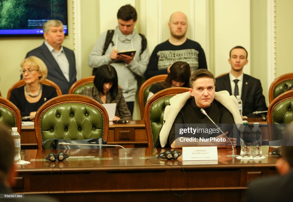 Ukrainian Parliamentarians votes to arrest Savchenko