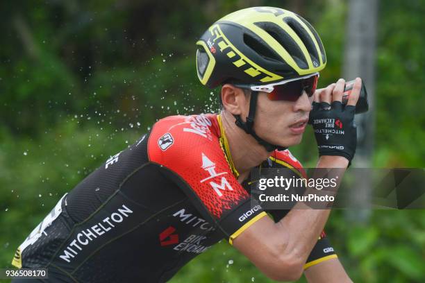 Jacob Hennessy from Mitchelton-BikeExchange Team during the fifth stage, the mountain stage of 169.4km from Bentong to Cameron Highlands, of the 2018...