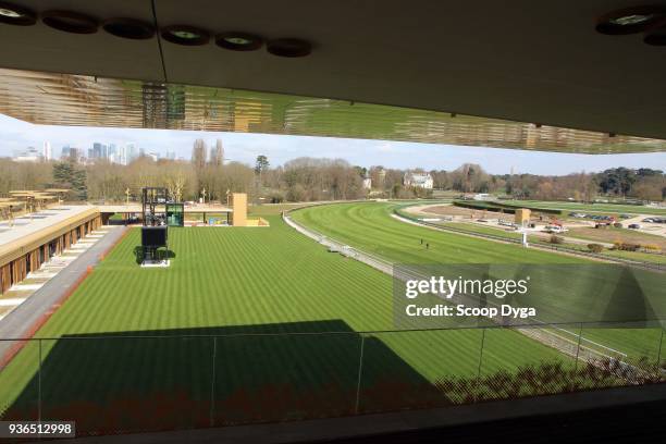 Visit of Longchamp during the press conference of the hippodrome Lonchamp opening on March 22, 2018 in Paris, France.