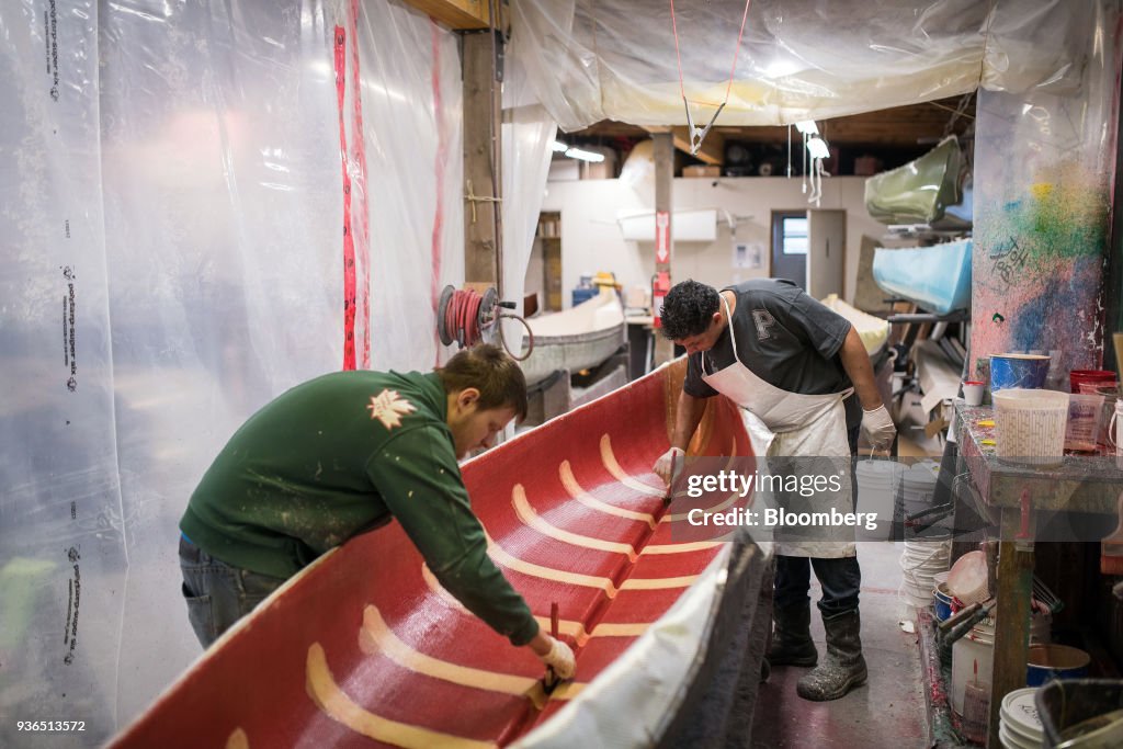 Inside The Holy Cow Canoe Co. Production Facility Ahead Of GDP Figures