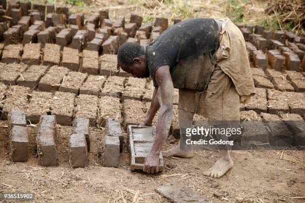 Brick factory. Uganda.