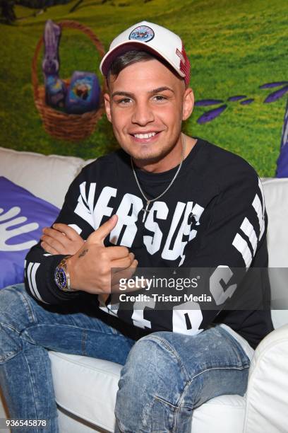 Pietro Lombardi during the Milka Osterbrunch at Studio Lassen on March 22, 2018 in Hamburg, Germany.