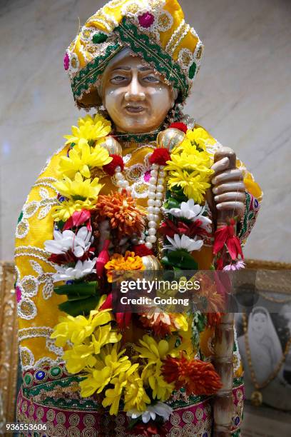 Shree Hindu temple, Leicester. Jalaram Bapa murthi. United kingdom.