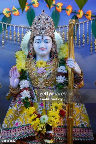 Shree Hindu temple, Leicester. Rama murthi. United kingdom.