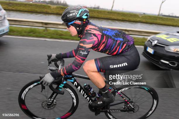 Tiffany Cromwell of Australia and Team Canyon SRAM Racing / Car / during the 1st 3 Days De Panne 2018 Women's race a 151,7km race from Brugge to De...