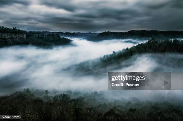 red river gorge - montañas apalaches fotografías e imágenes de stock