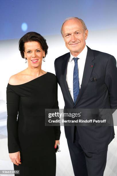 Executive Vice President of the L'Oreal Foundation, Alexandra Palt and Chairman & Chief Executive Officer of L'Oreal and Chairman of the L'Oreal...