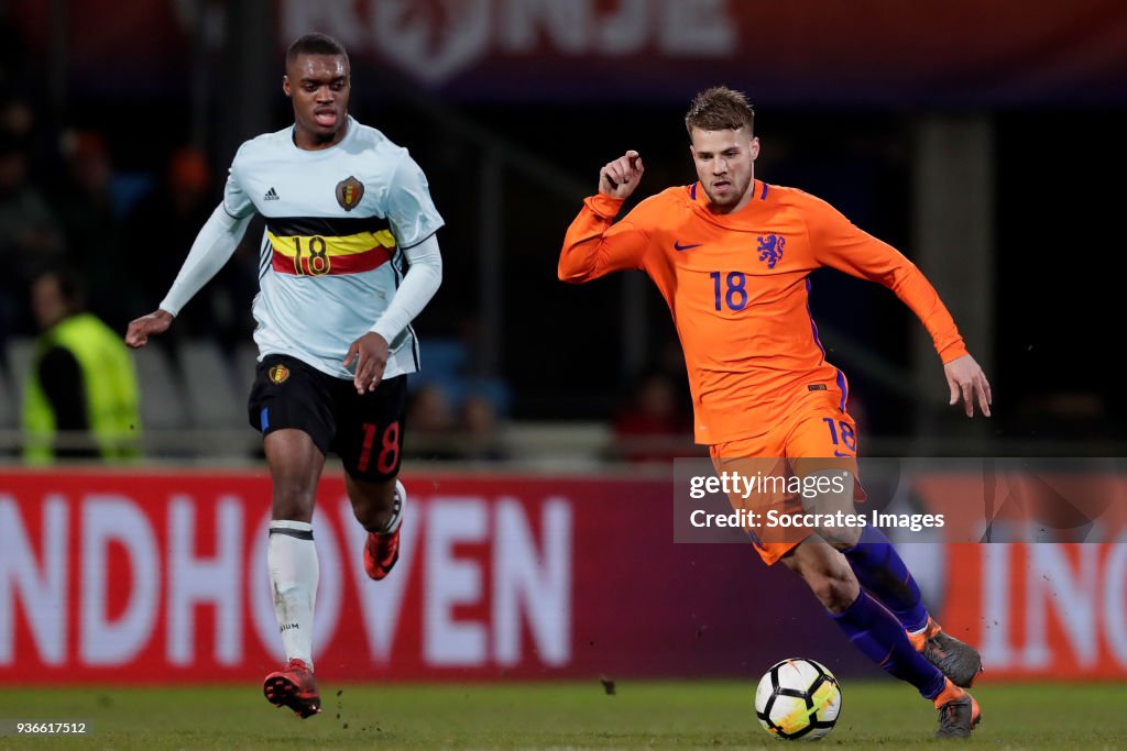 Holland U21 v Belgium U21