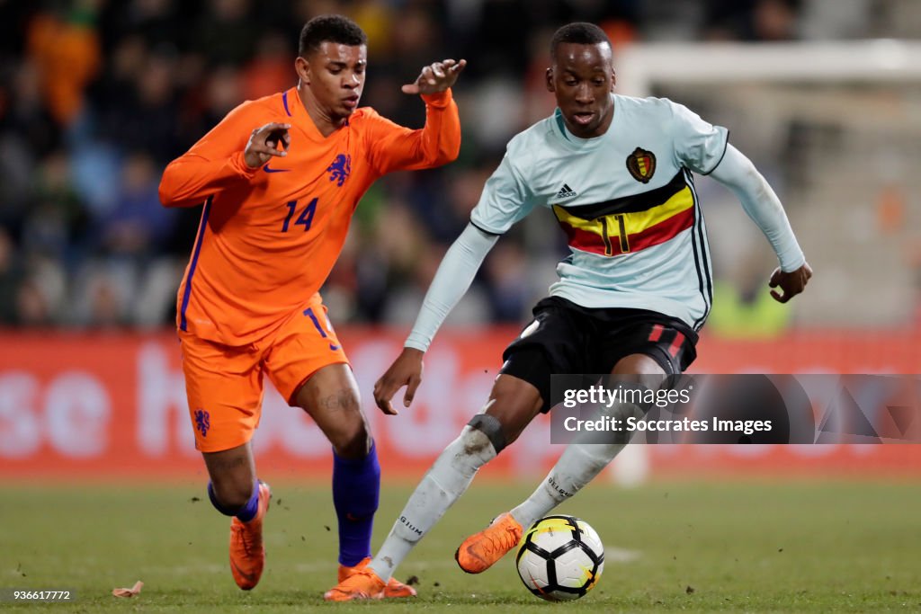 Holland U21 v Belgium U21