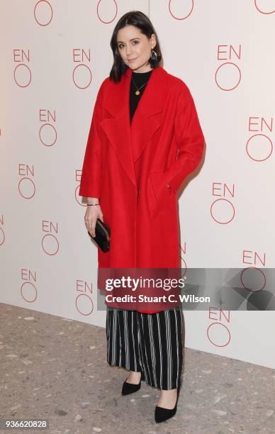 Lilah Parsons attends the La Traviata VIP performance at London Coliseum on March 22, 2018 in London, England.