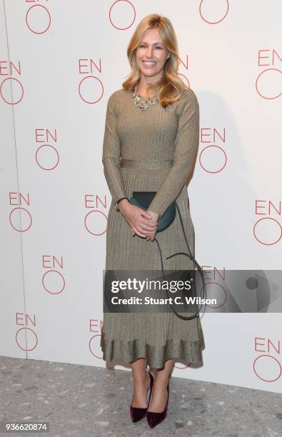 Marina Fogle attends the La Traviata VIP performance at London Coliseum on March 22, 2018 in London, England.