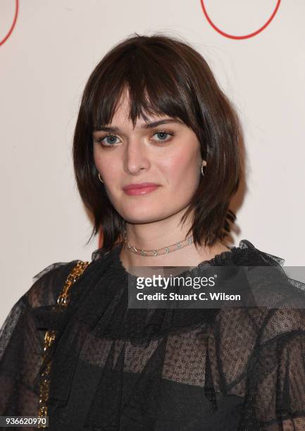 Sam Rollinson attends the La Traviata VIP performance at London Coliseum on March 22, 2018 in London, England.
