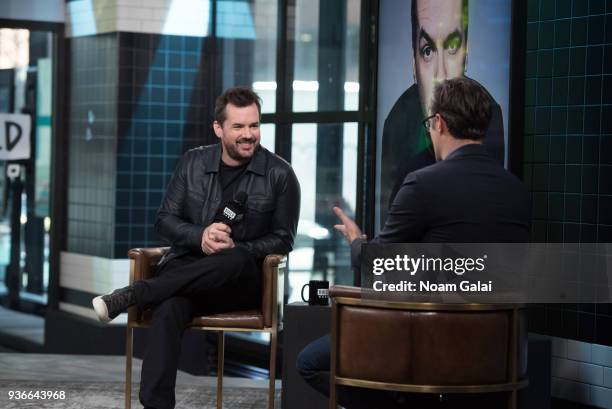 Jim Jefferies visits Build Series to discuss 'The Jim Jefferies Show' at Build Studio on March 22, 2018 in New York City.