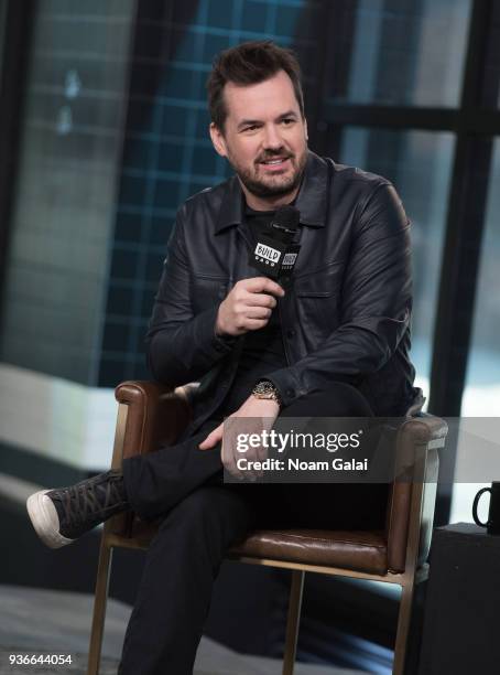 Jim Jefferies visits Build Series to discuss 'The Jim Jefferies Show' at Build Studio on March 22, 2018 in New York City.