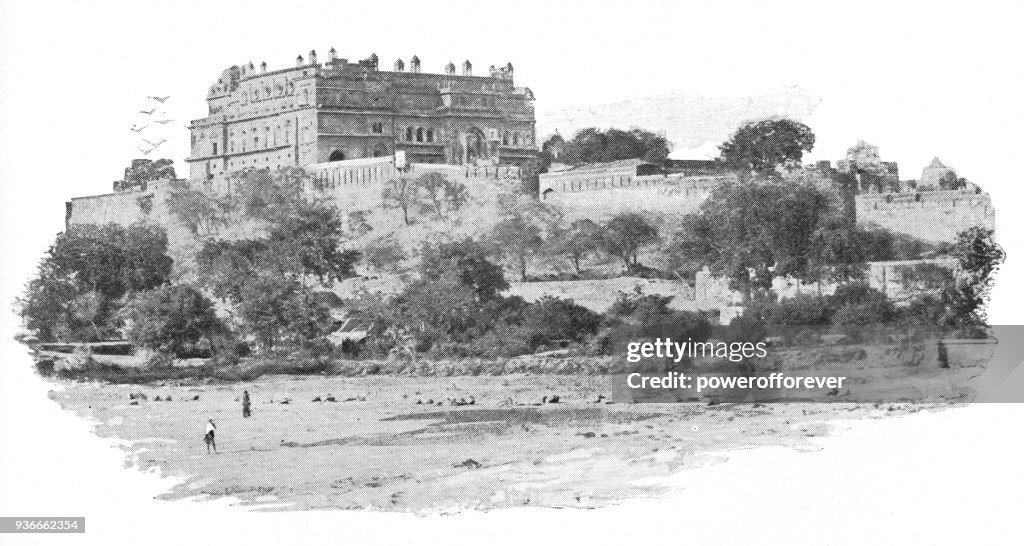 Palace in Calcutta, India - British Era