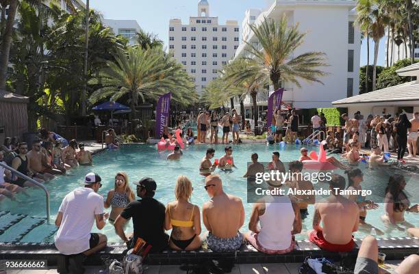 General view of the atmosphere during Miami Music Week 2018 at National Hotel on March 22, 2018 in Miami Beach, Florida.