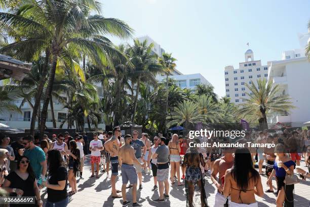 General view of the atmosphere during Miami Music Week 2018 at National Hotel on March 22, 2018 in Miami Beach, Florida.