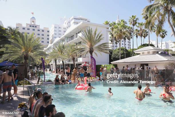 General view of the atmosphere during Miami Music Week 2018 at National Hotel on March 22, 2018 in Miami Beach, Florida.