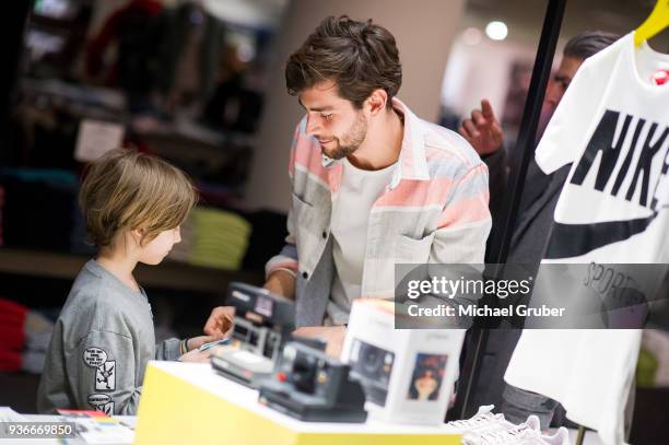 Singer Alvaro Soler during the Launch POP event on the occasion of the 20th anniversary of the Peek & Cloppenburg store at Weltstadthaus on March 21,...