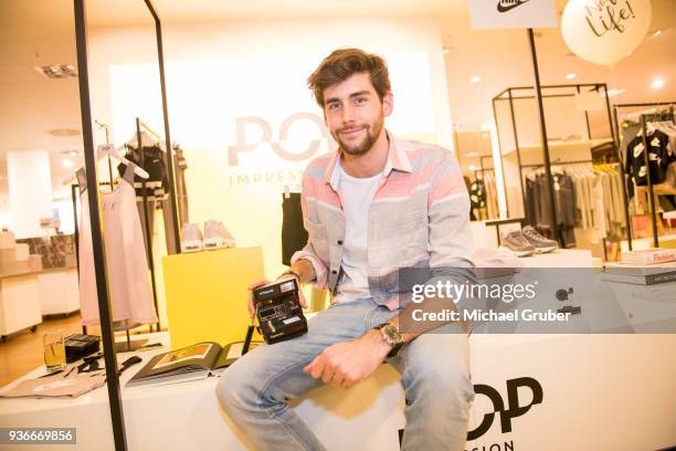 Singer Alvaro Soler during the Launch POP event on the occasion of the 20th anniversary of the Peek & Cloppenburg store at Weltstadthaus on March 21,...