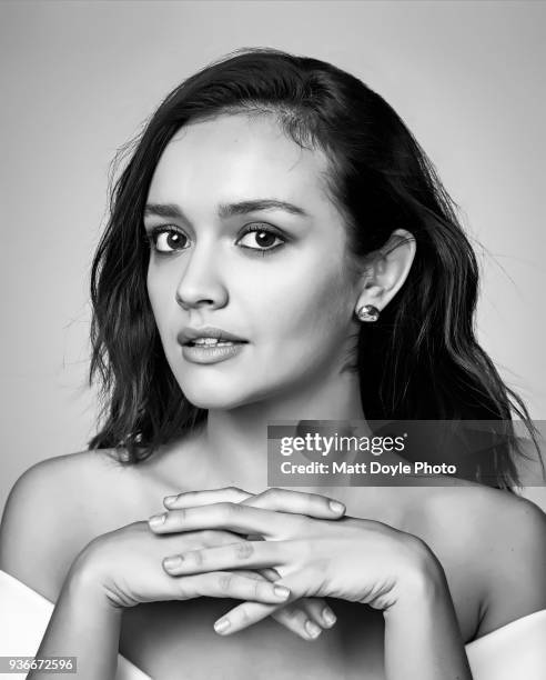 Actress Olivia Cooke is photographed for Back Stage on February 5, 2018 in New York City.