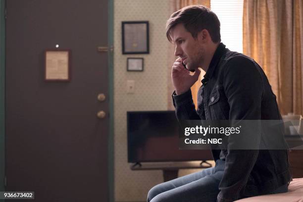 The Salem Witch Hunt" Episode 204 -- Pictured: Matt Lanter as Wyatt Logan --