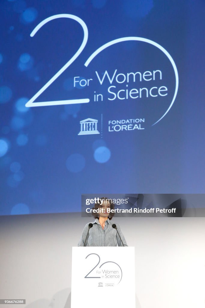 2018 L'Oreal - UNESCO For Women In Science Awards Ceremony