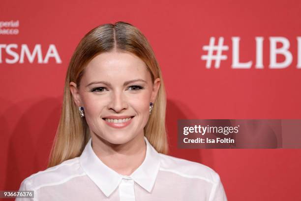 German actress Jennifer Ulrich attends the Reemtsma Liberty Award 2018 on March 22, 2018 in Berlin, Germany.