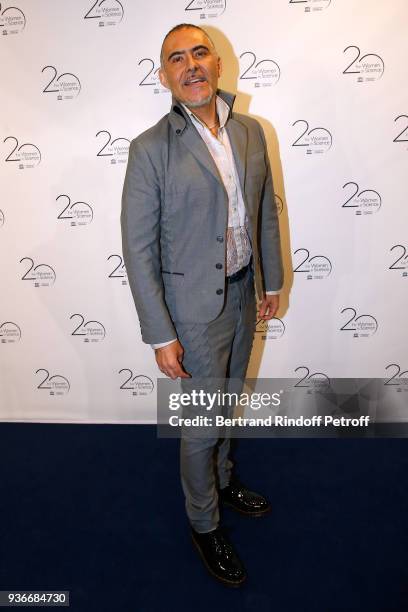 Journalist Francois Durpaire attends the 2018 L'Oreal - UNESCO for Women in Science Awards Ceremony at UNESCO on March 22, 2018 in Paris, France.