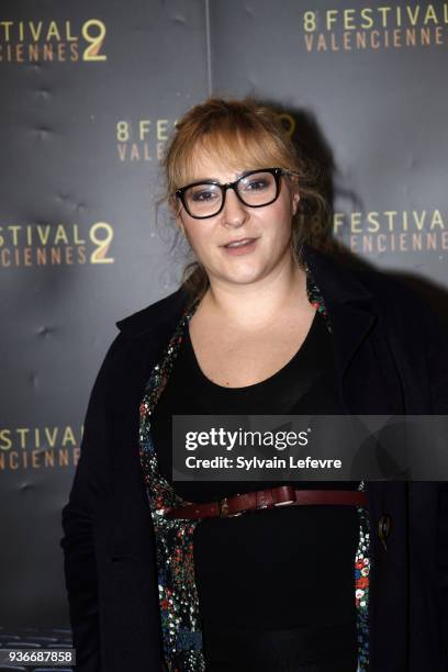 Actress Marilou Berry attends photocall before the Tribute to Gabriel Yared during Valenciennes Film Festival on March 22, 2018 in Valenciennes,...