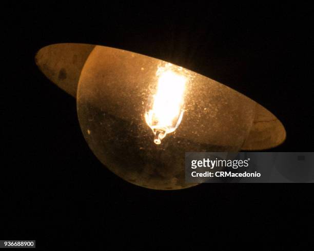 incandescent bulb lamp - crmacedonio stock-fotos und bilder