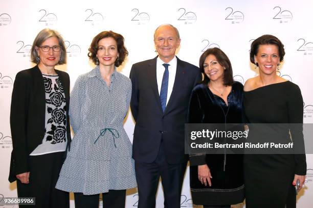 Assistant Director-General for Natural Sciences, Doctor Flavia Schlegl, Director-General of the UNESCO, Audrey Azoulay, Chairman & Chief Executive...