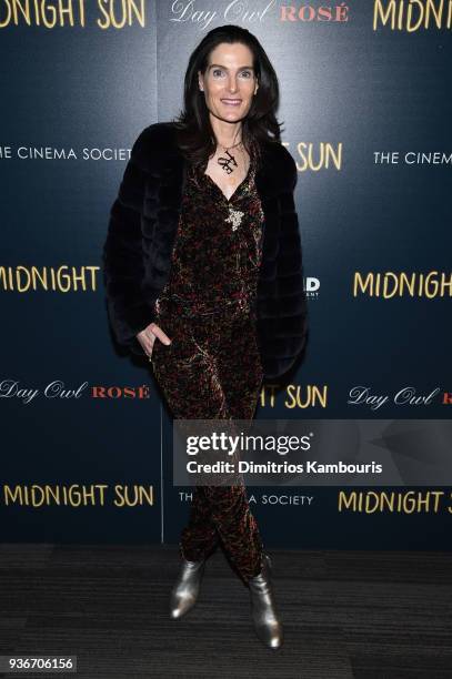 Jennifer Creel attends the screening of "Midnight Sun" at The Landmark at 57 West on March 22, 2018 in New York City.