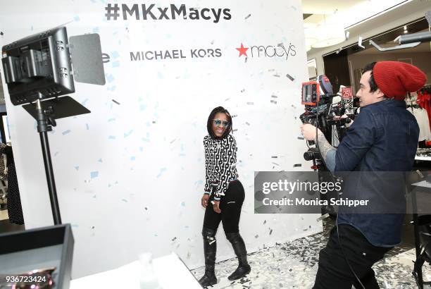 Guests attend the InStyle x Michael Kors Style Adventure At Macy's on March 22, 2018 in New York City.