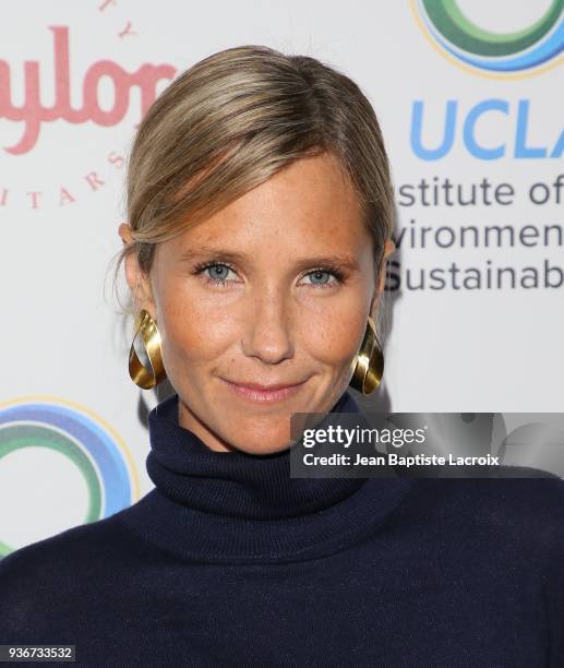 Lisa Sheldon attends UCLA's 2018 Institute of the Environment and Sustainability Gala on March 22, 2018 in Beverly Hills, California.