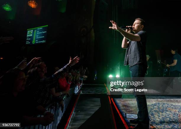 Scott McCreery performs during the Jammin for Joesph Charity Event at The Fillmore on March 22, 2018 in Detroit, Michigan.