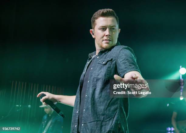 Scott McCreery performs during the Jammin for Joesph Charity Event at The Fillmore on March 22, 2018 in Detroit, Michigan.