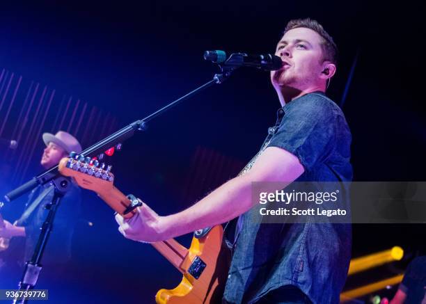 Scott McCreery performs during the Jammin for Joesph Charity Event at The Fillmore on March 22, 2018 in Detroit, Michigan.