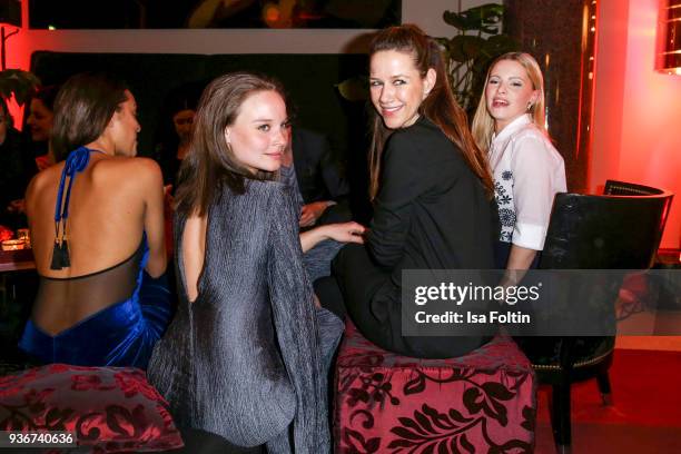 German actress Taneschia Abt, German actress Sonja Gerhardt, German actress Alexandra Neldel and German actress Jennifer Ulrich during the Reemtsma...