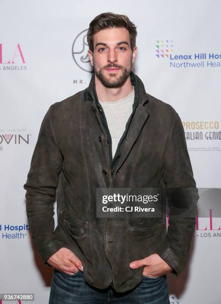 Actor Jake Allyn attends the Bella New York's Influencer Cover Party at Mr. Jones on March 22, 2018 in New York City.