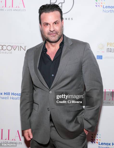 Actor Steve Stranulis attends the Bella New York's Influencer Cover Party at Mr. Jones on March 22, 2018 in New York City.